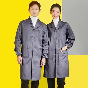 Warehouse Work Clothing Mechanical Long Outfit Lab Coat Workshop Factory Auto Repair Workshop Durable Coverall Porter Suit Tops