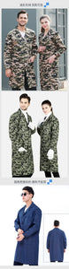 Warehouse Work Clothing Mechanical Long Outfit Lab Coat Workshop Factory Auto Repair Workshop Durable Coverall Porter Suit Tops