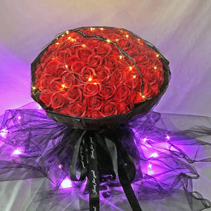 99/89/33 Flower Round Flower Box + Soap Flower Packaging Set Flower Gift Box Party Wedding Gift Valentine's Day Supplies