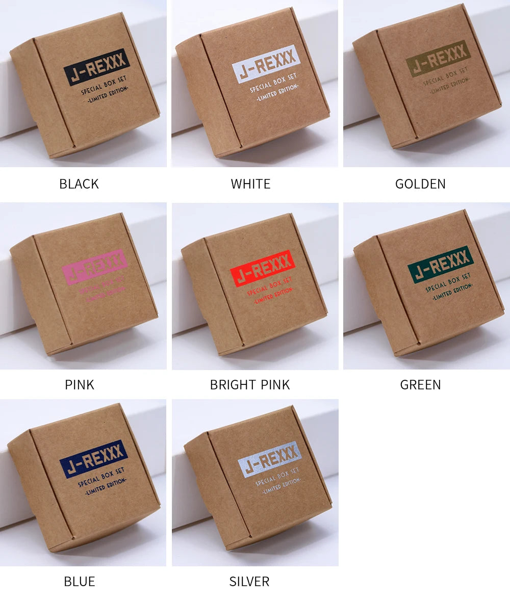 10pcs / kraft carton black white packaging carton Festival party gift box soap carton