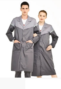 Warehouse Work Clothing Mechanical Long Outfit Lab Coat Workshop Factory Auto Repair Workshop Durable Coverall Porter Suit Tops