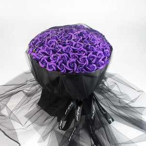 99/89/33 Flower Round Flower Box + Soap Flower Packaging Set Flower Gift Box Party Wedding Gift Valentine's Day Supplies