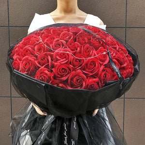 99/89/33 Flower Round Flower Box + Soap Flower Packaging Set Flower Gift Box Party Wedding Gift Valentine's Day Supplies