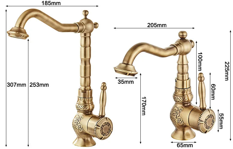 Bathroom Accessories Antique Brass Collection, Towel Ring, Paper Holder, Toilet Brush, Coat Hook, Bath Rack, Soap Dish, Faucet