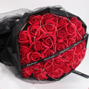 99/89/33 Flower Round Flower Box + Soap Flower Packaging Set Flower Gift Box Party Wedding Gift Valentine's Day Supplies