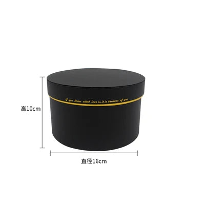 99/89/33 Flower Round Flower Box + Soap Flower Packaging Set Flower Gift Box Party Wedding Gift Valentine's Day Supplies