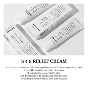 345 Relief Cream Moisturizing Blemishes Nourish The Skin And Provide Soothing Care Resulting In A Well-Rounded Skincare Solution