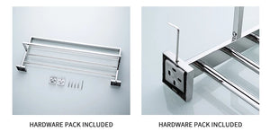Bathroom Hardware Set SUS Stainless Steel Mirror Nickel Towel Rack Toilet Paper Holder Soap Holder Towel Bar Toilet Accessories