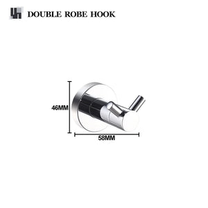 Bathroom Hardware 304 Stainless Steel Chrome Plated Towel Rack Toilet Paper Rack Soap Dish Rack Towel Bar Bathroom Accessories S