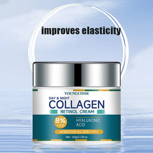 Collagen Cream deeply Hydrates Nourishes The Skin to Restore Elasticity Radiance Moisturizing Anti-wrinkle Aging Shrinks Pores