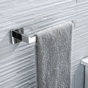 Bathroom Hardware Set SUS Stainless Steel Mirror Nickel Towel Rack Toilet Paper Holder Soap Holder Towel Bar Toilet Accessories