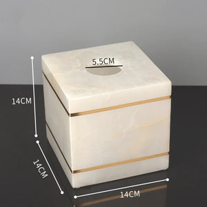 White Onyx Natural Marble Bathroom Accessories Luxury Golden Soap Dispenser Toothbrush Holder Soap Dish Tray Set for Bathroom