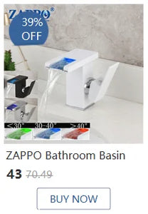ZAPPO Sensor Bathroom Faucet with Automatic Sensor Smart Soap Dispenser White Basin Sink Faucets Deck Mounted Mixer Tap Black