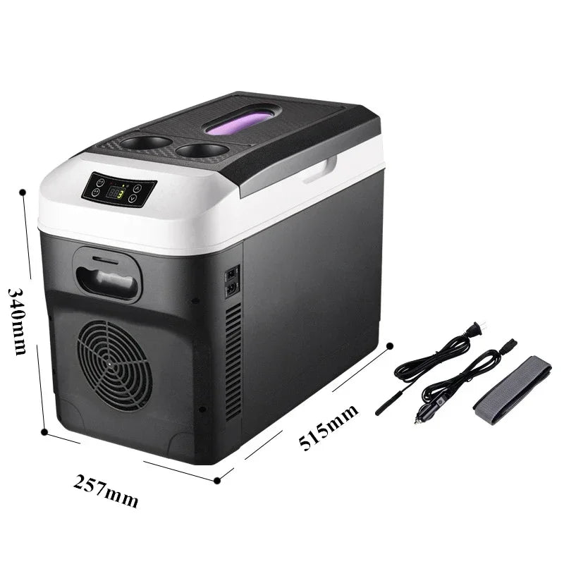 20L Car Home Mini Refrigerator Fridges DC12/24V Cooler Heater Keep FreSPECIFICATIONSBrand Name: NoEnName_NullCertification: CE,NoneExternal Testing Certification: CEExternal dimension: 515x275x340mmHign-concerned Chemical: NoneInternalMini Refrigerator