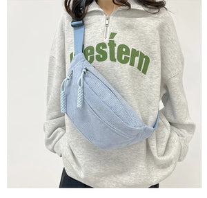 Large Waist Bags 2025 Belly Bag Woman Shoulder Crossbody Chest Bag Hip Sack Girl Fanny Packs for Women Belt Bum Pouch Banana