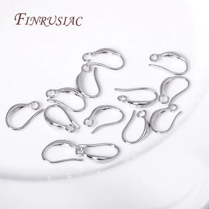 Ear Wire For Earrings Making Supplies DIY Accessories 18K Gold Plated Earwire Earring Hooks with Open Loop