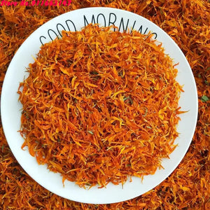 Fragrant Natural Calendula Dried Flower For Sachet Pillow Filling Organic Marigold Petal For Beauty Bathing Soap Candle Making