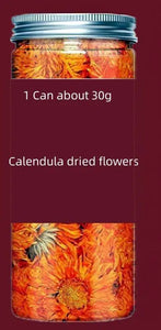 Fragrant Natural Calendula Dried Flower For Sachet Pillow Filling Organic Marigold Petal For Beauty Bathing Soap Candle Making