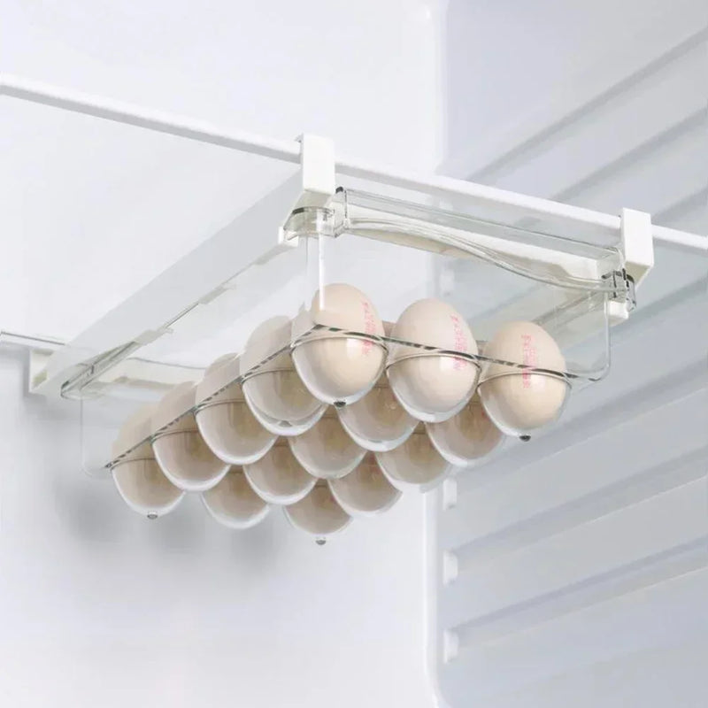 Transparent Fridge Organizer Fruit Egg Refrigerator Storage Box Under-SPECIFICATIONSBrand Name: NoEnName_NullChoice: yesFeature 1: kitchen gadgetsFeature 2: kitchen itemsFeature 3: gadgetsFeature 4: Refrigerator storage boxFeature 5: ERefrigerator Storage Box