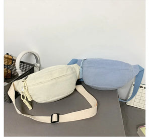Large Waist Bags 2024 Belly Bag Woman Shoulder Crossbody Chest Bag Hip Sack Girl Fanny Packs for Women Belt Bum Pouch Banana