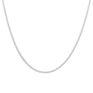 Silver Color Sparkling Necklace For Women Trendy Clavicle Chain Choker Girls Korean Wedding Party Jewelry Accessories