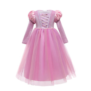 Girl Clothes Princess Cloak Hooded Coat Cape Cinderella Fancy Party Costume Clothes Winter Christmas New Year Children Dress