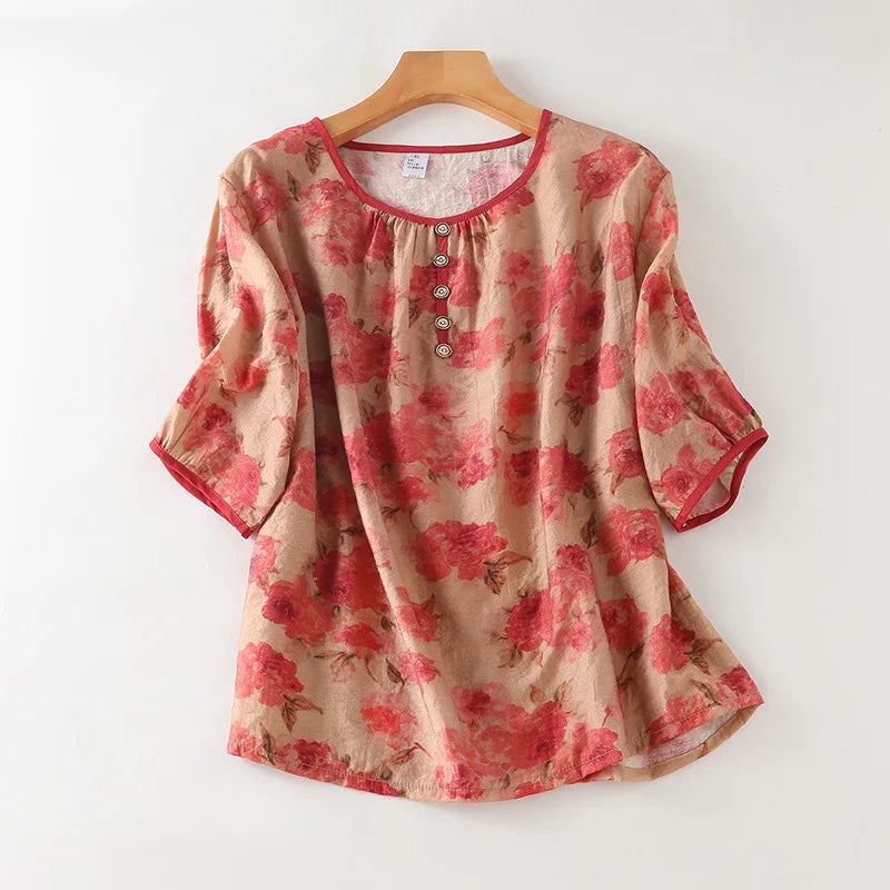 Traditional Chinese Clothing for Women Tops Chinese Shirt Fashion Clothes Vintage Ethnic Style Comfortable Harajuku Streetwear