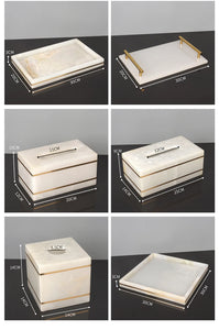 White Onyx Natural Marble Bathroom Accessories Luxury Golden Soap Dispenser Toothbrush Holder Soap Dish Tray Set for Bathroom