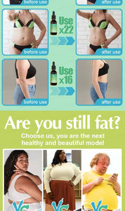 Before and after weight loss transformation with a focus on product usage instructions for achieving results.