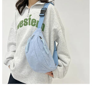 Large Waist Bags 2024 Belly Bag Woman Shoulder Crossbody Chest Bag Hip Sack Girl Fanny Packs for Women Belt Bum Pouch Banana
