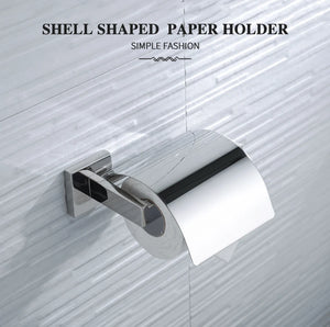 Bathroom Hardware Set SUS Stainless Steel Mirror Nickel Towel Rack Toilet Paper Holder Soap Holder Towel Bar Toilet Accessories
