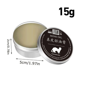 30G/50G/100G Cream For Leather Shoes Bags Car Interiors Leather Care Cream Leather Maintenance Cream Leathercraft Accessories