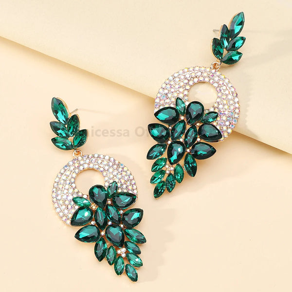 Elegant And Atmospheric Pendant Earrings With Unique And Niche Splicing Design Are Jewelry Accessories For Women's Parties