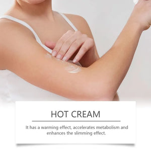 Hot Cream Fat Burning Cream Body Firming Elegant Light Body Gentle Herbal Comfort Massage Anti Cellulite Slimming Safe Cream