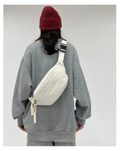 Large Waist Bags 2024 Belly Bag Woman Shoulder Crossbody Chest Bag Hip Sack Girl Fanny Packs for Women Belt Bum Pouch Banana
