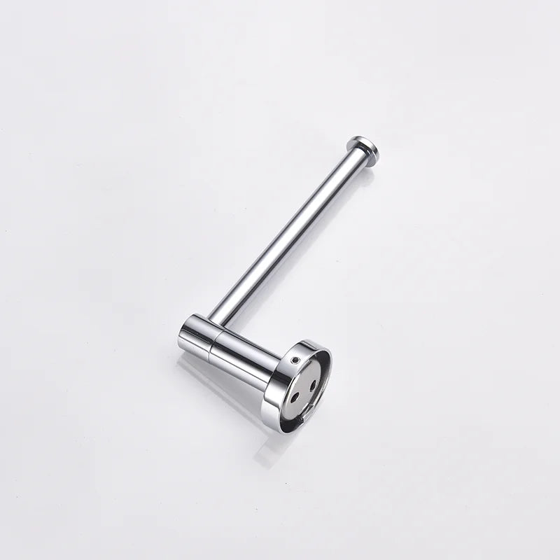 Bathroom Hardware 304 Stainless Steel Chrome Plated Towel Rack Toilet Paper Rack Soap Dish Rack Towel Bar Bathroom Accessories S