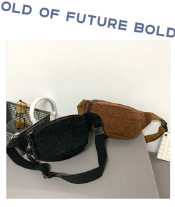 Large Waist Bags 2024 Belly Bag Woman Shoulder Crossbody Chest Bag Hip Sack Girl Fanny Packs for Women Belt Bum Pouch Banana