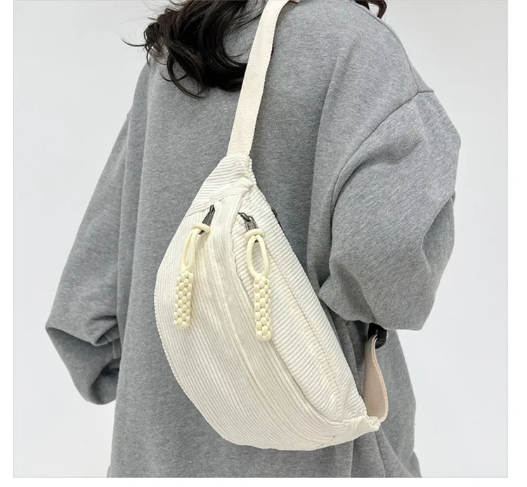 Large Waist Bags 2024 Belly Bag Woman Shoulder Crossbody Chest Bag Hip Sack Girl Fanny Packs for Women Belt Bum Pouch Banana
