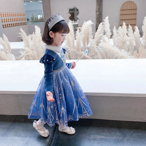 Girl Clothes Princess Cloak Hooded Coat Cape Cinderella Fancy Party Costume Clothes Winter Christmas New Year Children Dress