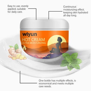Hot Cream Fat Burning Cream Body Firming Elegant Light Body Gentle Herbal Comfort Massage Anti Cellulite Slimming Safe Cream