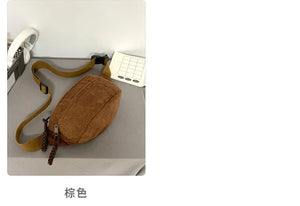 Large Waist Bags 2024 Belly Bag Woman Shoulder Crossbody Chest Bag Hip Sack Girl Fanny Packs for Women Belt Bum Pouch Banana