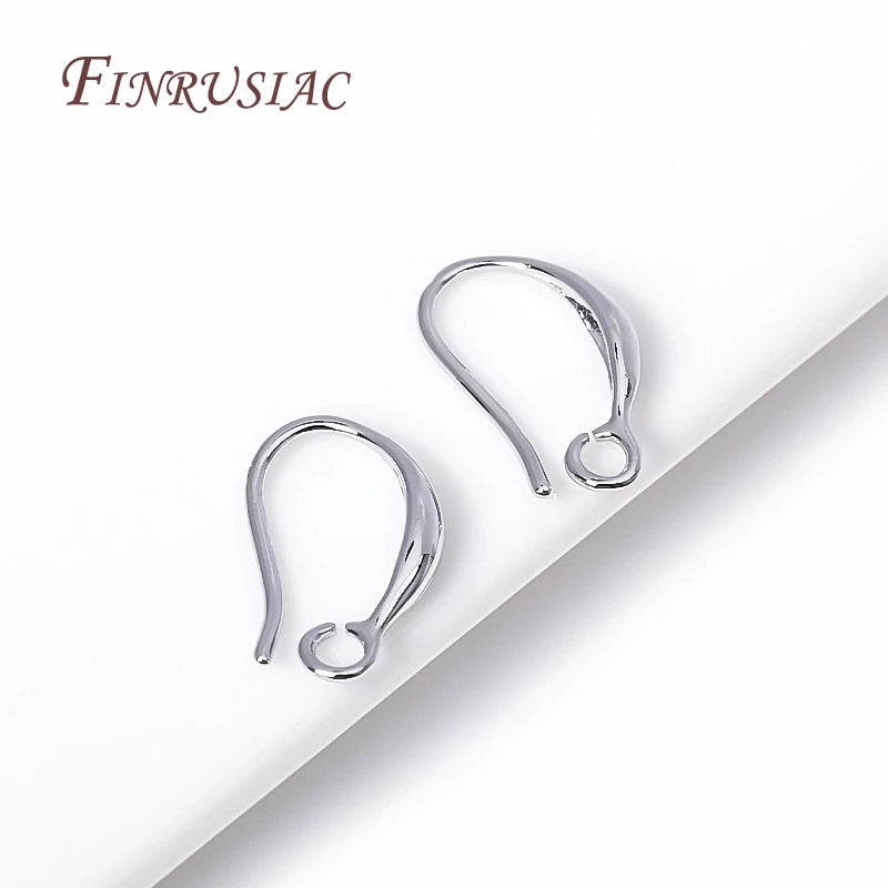 Ear Wire For Earrings Making Supplies DIY Accessories 18K Gold Plated Earwire Earring Hooks with Open Loop