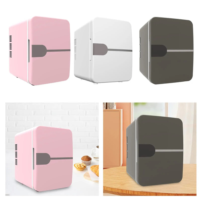 Compact Refrigerator Mini Fridge Flat Design Fridge Skincare Fridge PoSPECIFICATIONSBrand Name: perfeclanCertification: NoneHign-concerned Chemical: NoneItem Height: 245mItem Length: 174mItem Type: RefrigeratorsItem Volume: 6LItem WeigMini Fridge 6L