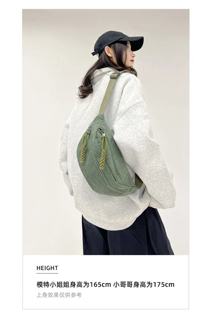 Large Waist Bags 2025 Belly Bag Woman Shoulder Crossbody Chest Bag Hip Sack Girl Fanny Packs for Women Belt Bum Pouch Banana