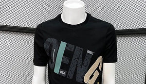 Clothing T Shirt For Men Wholesale Alphabet Man Tee Shirts Graphic Cotton Slim Fit Watercolor Streetwear Kpop Music Xl S Top