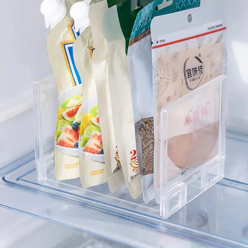 Refrigerator Organizers Storage Rack Fridge Layered Separator Shelves SPECIFICATIONSApplicable Space: KitchenBrand Name: NoEnName_NullChoice: yesClassification: Non-folding RackFeature: Eco-Friendly,StockedHign-concerned Chemical: NoneRefrigerator Organizers Storage Rack