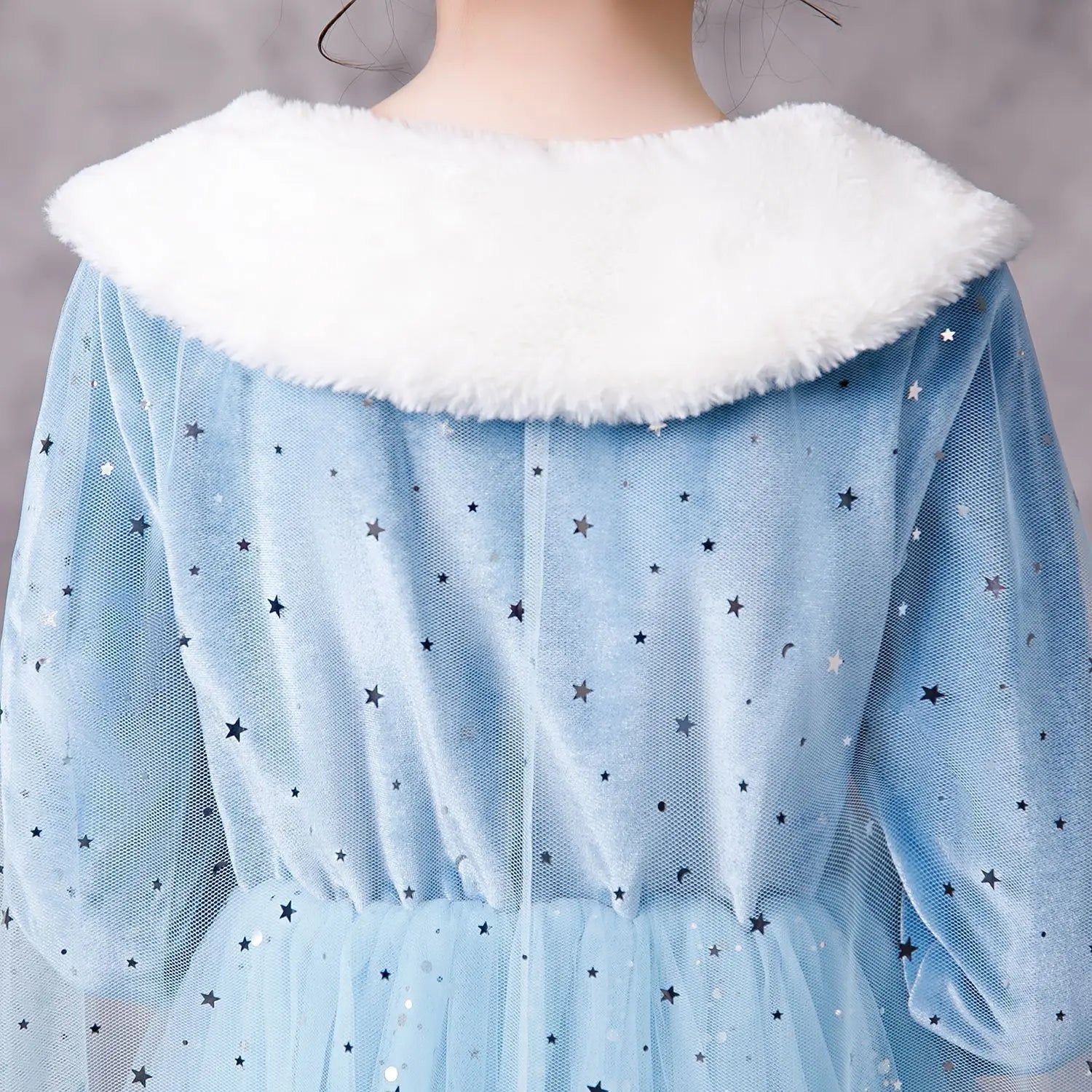 Girl Clothes Princess Cloak Hooded Coat Cape Cinderella Fancy Party Costume Clothes Winter Christmas New Year Children Dress