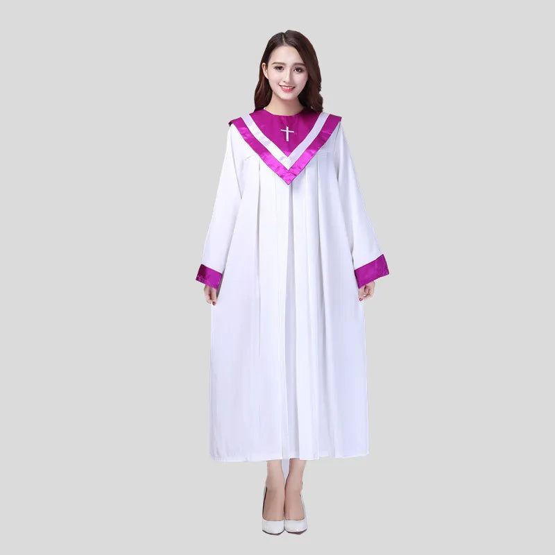 Christ Jesus Taught The Holy Clothes Christian Holy Service Class Holy Verse Christian Costume Church Choir Singing
