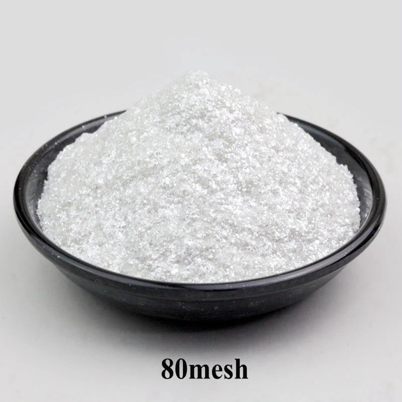 1000g/1KG Super White Mica Pearl Powder Sparkly Nail Glitter Mica Powder DIY Eyeshadow Soap Dye Craft Art Pigment Car Paint