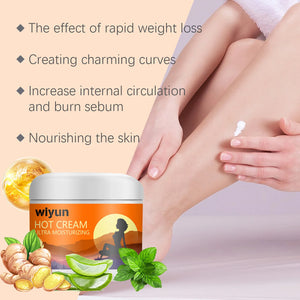 Hot Cream Fat Burning Cream Body Firming Elegant Light Body Gentle Herbal Comfort Massage Anti Cellulite Slimming Safe Cream